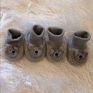 Newborn carte’s baby booties